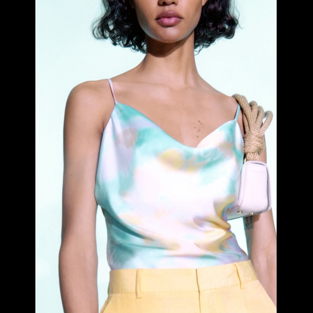 Zara Tie Dye Camisole Top